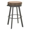 Bryce Swivel Stool (cushion) ~ 41444 by Amisco