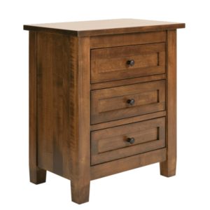 Adrian 3-Drawer Nightstand by Amish Crafted by Noah Bontrager