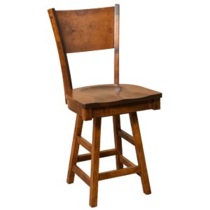 Americana Swivel Bar Chair by Amish Crafted by Noah Bontrager
