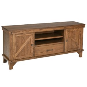 Cedar Lakes 74″ Entertainment Console by Amish Crafted by Noah Bontrager
