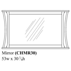 Chandler Mirror by Amish Crafted by Noah Bontrager