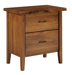Victor 2-Drawer Night Stand by Amish Crafted by Noah Bontrager
