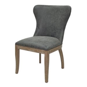Darcey Side Chair (Charcoal) by New Pacific Direct