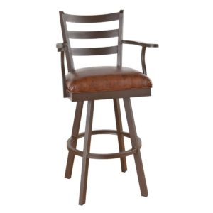Claremont Swivel Barstool w/ Arms by Callee