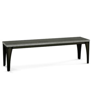 Upright Bench (long/wood) ~ 30410 by Amisco