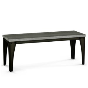 Upright Bench (short/wood) ~ 30408 by Amisco