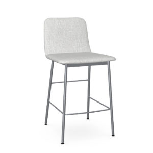 Outback Non Swivel Stool Upholstered Seat and Backrest ~ 40336 by Amisco