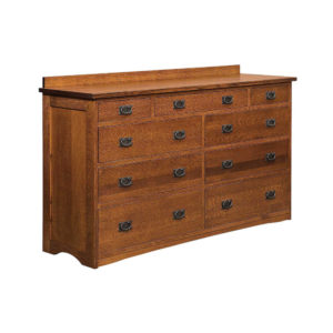 Bungalow Mule Chest, 9 drawers by Amish Crafted by Noah Bontrager