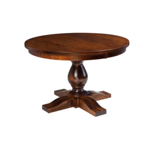 Salem Single Pedestal Table by Amish Crafted by Noah Bontrager