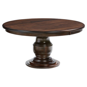 Ziglar Pedestal Table by Amish Crafted by Noah Bontrager