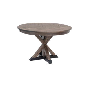 Zurich Single Pedestal Table by Amish Crafted by Noah Bontrager