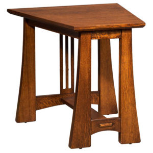 Highland Wedge End Table by Amish Crafted by Noah Bontrager
