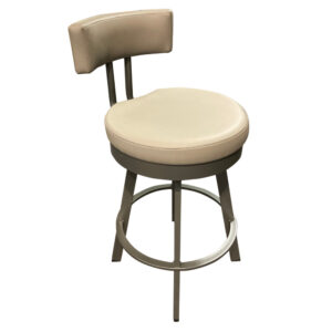 Barry 26″ or 30″ Swivel Stool w/ Cushion Seat (Metallo/Stratus) ~ 41445 by Amisco