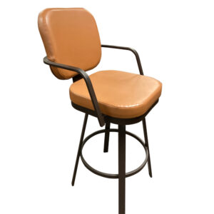 Dorsey 26″ or 30″ Swivel Stool w/ Cushion Seat (Oxidado/Spicy) ~ 41596 by Amisco