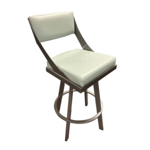 Fame 26″ or 30″ Swivel Stool w/ Cushion Seat (Magnetite/Riviera) ~ 41468 by Amisco