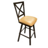 Kent 26" or 30" Swivel Stool w/ Cushion Seat (Oxidado/Carmello) ~ 41528 by Amisco