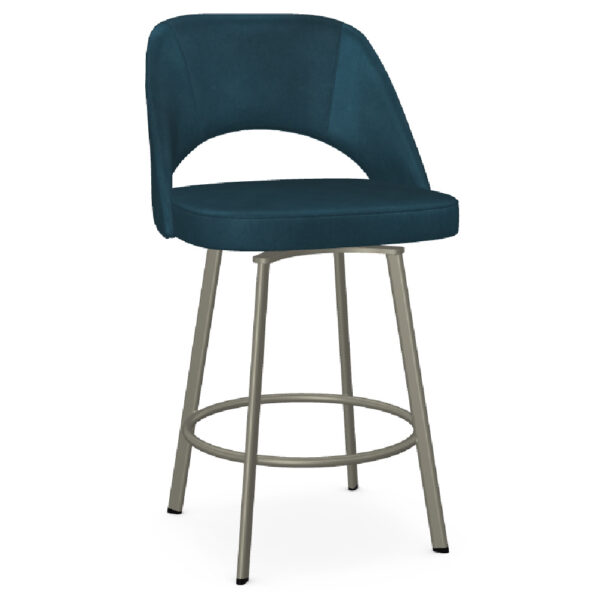 Scarlett Swivel Stool (cushion) ~ 41344 by Amisco