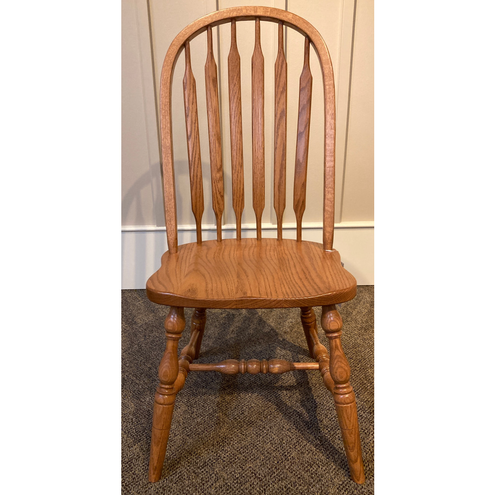 Lincoln Straight Back Chair – Amish Oak Warehouse