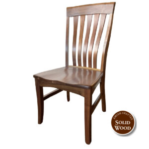 Richland Solid Walnut Amish Crafted Side Chair by Hermie’s
