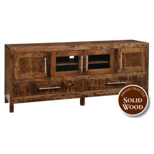 Vienna 60″ Sap Cherry Amish Crafted TV Stand (FC 7136 Tanbark) by Ashery Oak