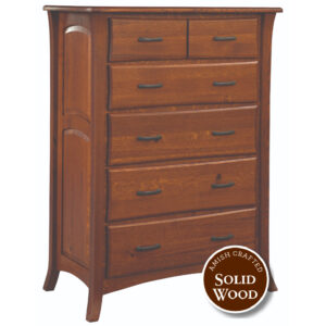 Mazin Furniture 1669-9 Griggs Collection Chest in Brown Finish 