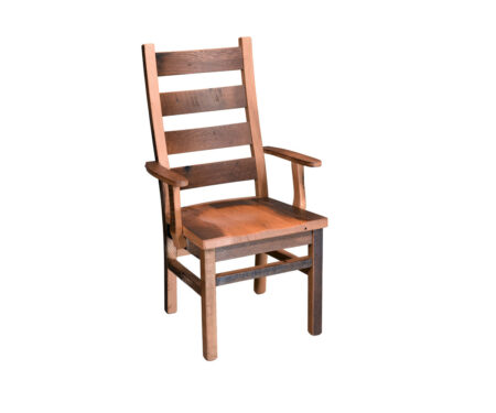 Ladderback Arm Chair by Urban Barnwood