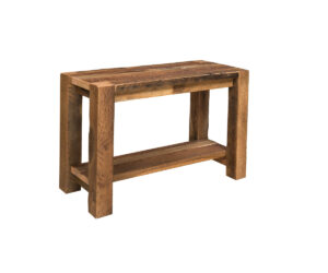 Timber Ridge Sofa Table with Shelf by Urban Barnwood