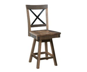 Wellington Swivel Bar Side Chair by Urban Barnwood