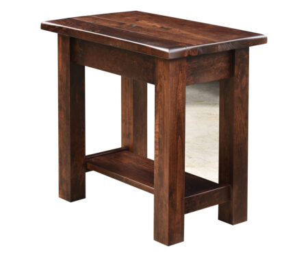 Barn Floor Chair Side Table by Ashery Oak