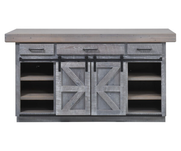 Urban Bar with Barn Doors by Urban Barnwood