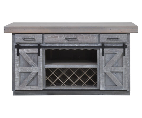 Urban Bar with Barn Doors by Urban Barnwood