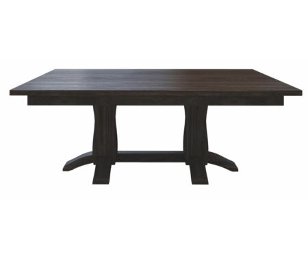 Beveled Shaker Double Pedestal Table by Hermie’s