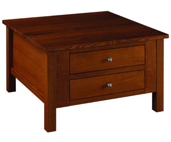 CA-678 Cabin Creek Coffee Table w/2 Drawers by Nisley Cabinets