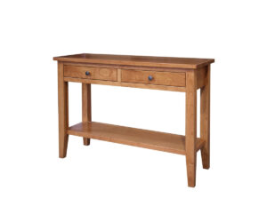 CS-1691 Chelsea Sofa Table w/2 Drawers by Nisley Cabinets