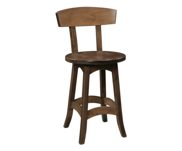 Cordova Swivel Barstool W/ Back by Nisley Cabinets