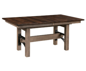 Frontier Double Pedestal Table by Hermie’s