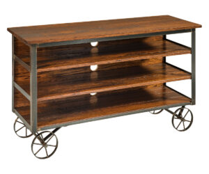 Harper TV Cart by Crystal Valley Hardwoods