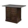 IS-73-JC Jefferson City Traditional Island Base by Nisley Cabinets