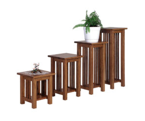 Landmark Plant Stand by Crystal Valley Hardwoods