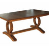 Master Double Pedestal Table by Hermie's