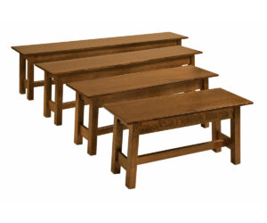 McCoy Open Benches by Crystal Valley Hardwoods