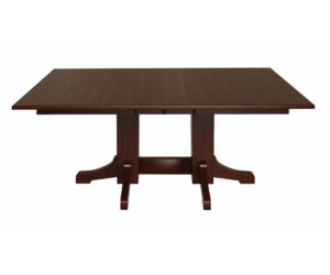 Mission Double Pedestal Table by Hermie’s