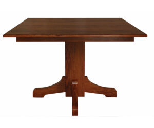 Mission Single Pedestal Table by Hermie’s
