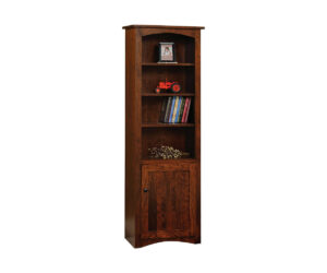 Shaker Bookcase with Doors by Ashery Oak