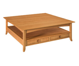 Shaker Hill Open Coffee Table by Crystal Valley Hardwoods