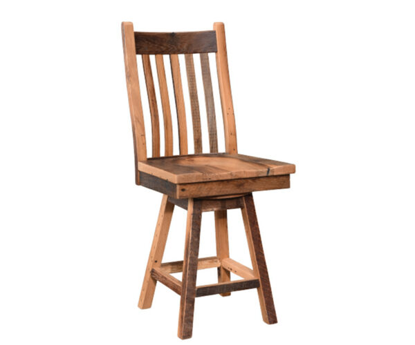 Mission Swivel Bar Side Chair by Urban Barnwood