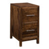 Vienna Two Drawer File Cabinet by Ashery Oak