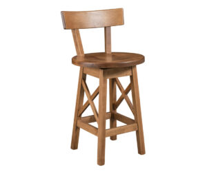 Venice Bar Stool with Back by Nisley Cabinets LLC