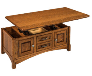 West Lake Lift-Top Coffee Table by Crystal Valley Hardwoods