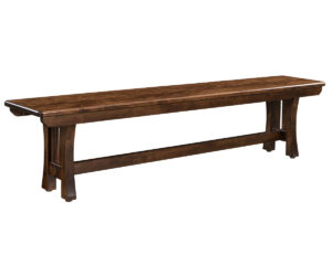 Curved Mission Bench by Hermie’s